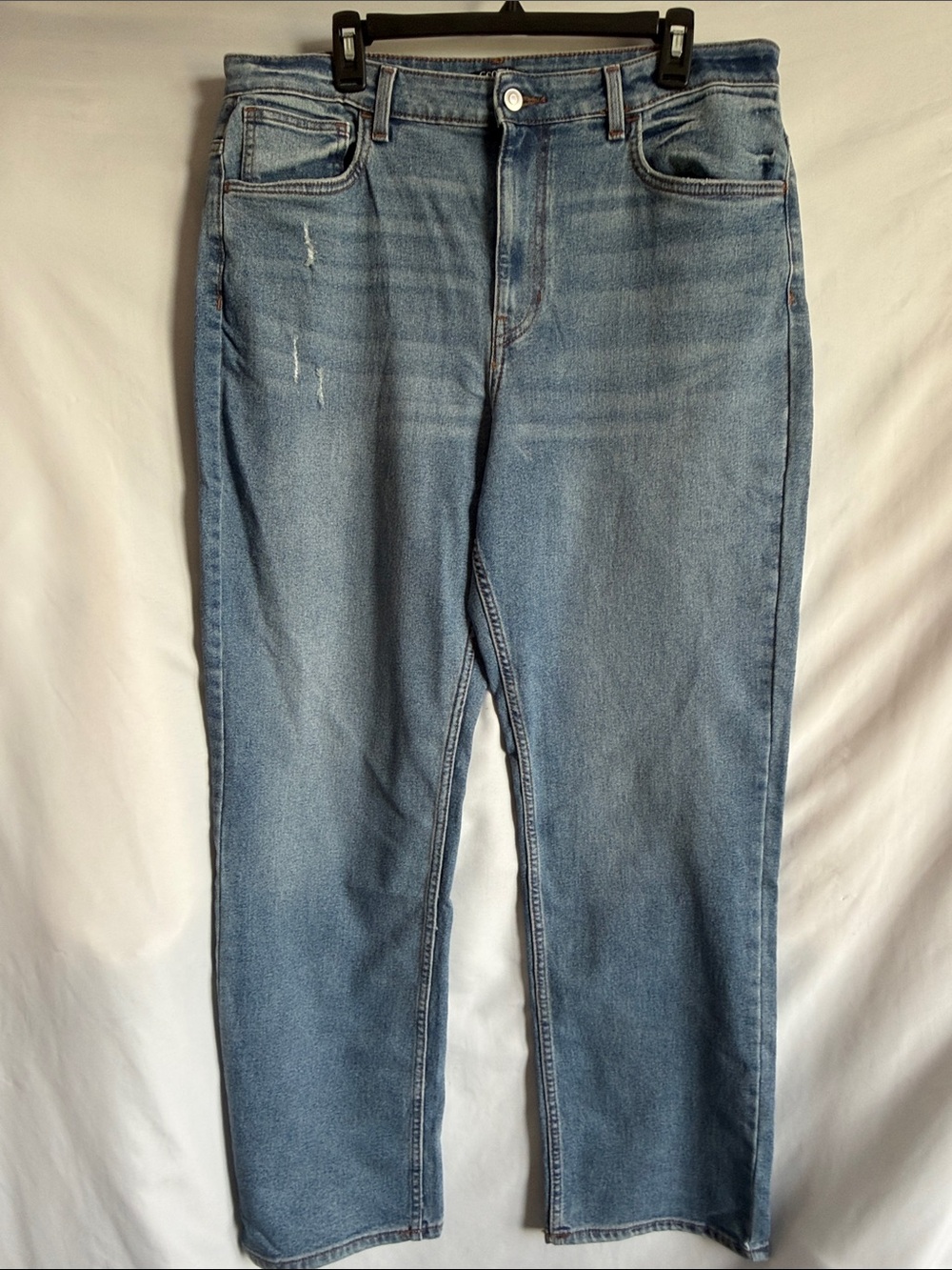 George Light Blue Straight Leg Women Jeans